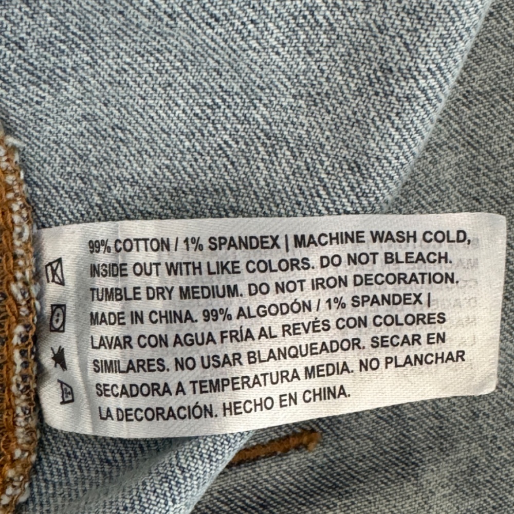 Commemorative Jean Jacket-Hendrix, Morrison, Winehouse, Cobain, Joplin, Johnson - Picture 8 of 9